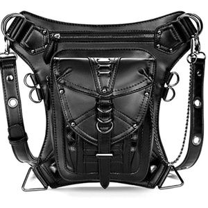Bike Cycling Shoulder Crossbody Leather Bag